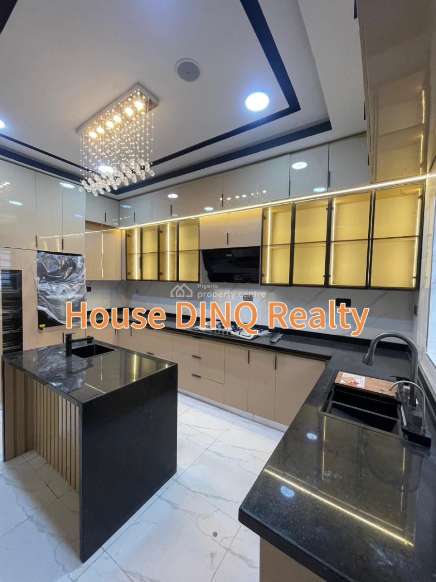 Exquisite 6 Bedroom Fully Detached House with Bq, Chevron, Lekki, Lagos, Detached Duplex for Sale