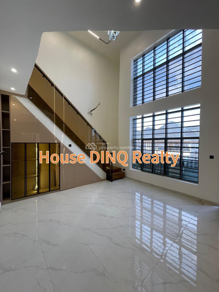 Exquisite 6 Bedroom Fully Detached House with Bq, Chevron, Lekki, Lagos, Detached Duplex for Sale