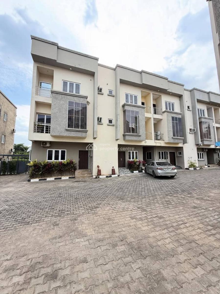 4 Bedrooms Terrace Duplex with a Bq, Katampe Extension, Katampe, Abuja, Terraced Duplex for Rent