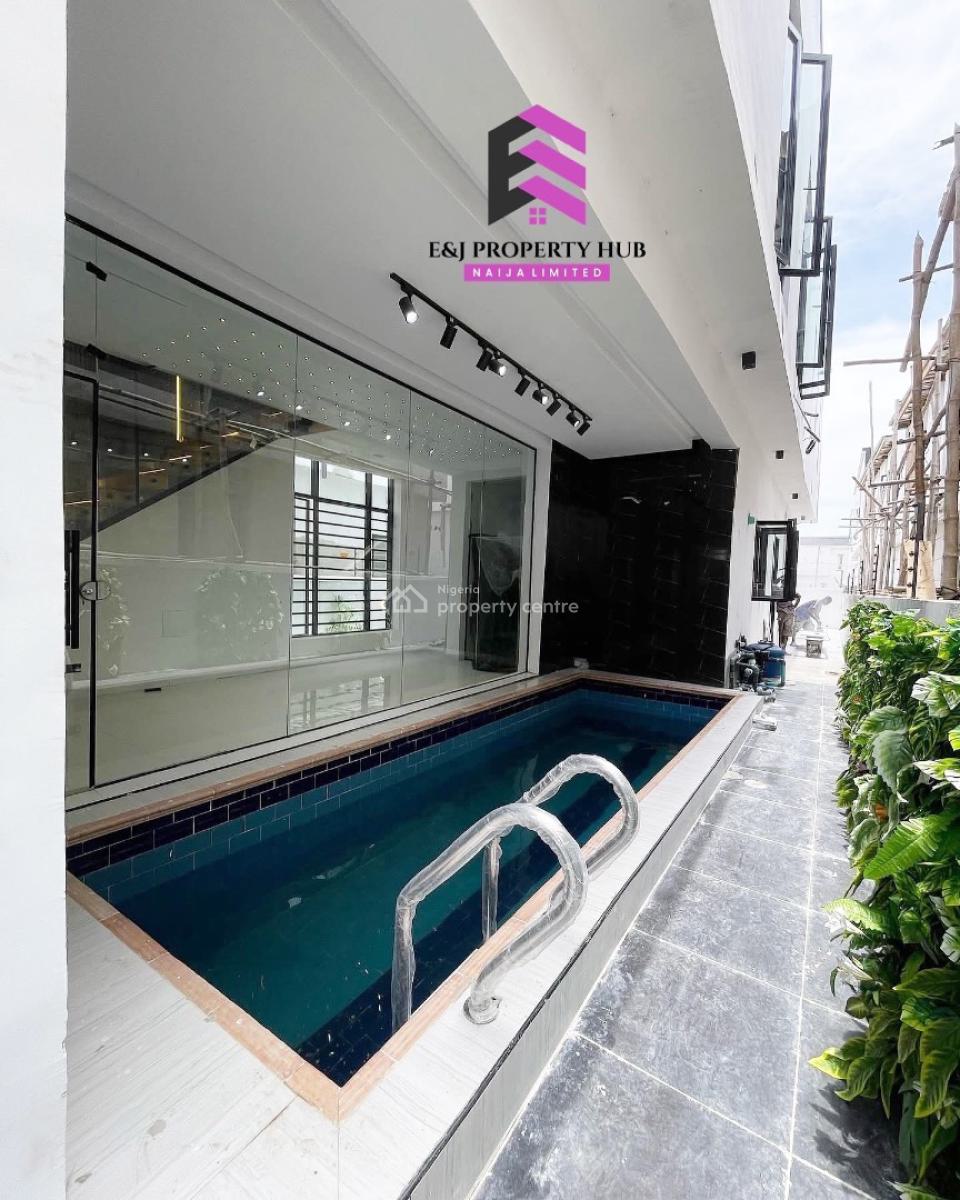 Newly Built Well Finished 5 Bedroom Detached Duplex with Swimming Pool, Ikota Lekki, Ikota, Lekki, Lagos, Detached Duplex for Sale