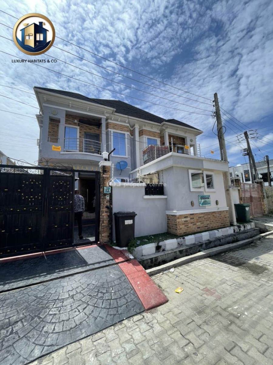 4 Bedroom Semi Detached Duplex, Lekky County Homes, Ikota, Lekki, Lagos, Semi-detached Duplex for Sale