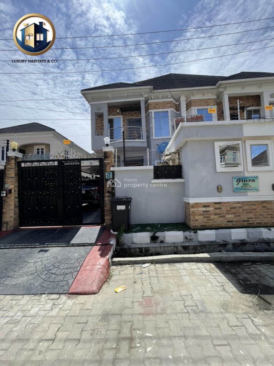 4 Bedroom Semi Detached Duplex, Lekky County Homes, Ikota, Lekki, Lagos, Semi-detached Duplex for Sale
