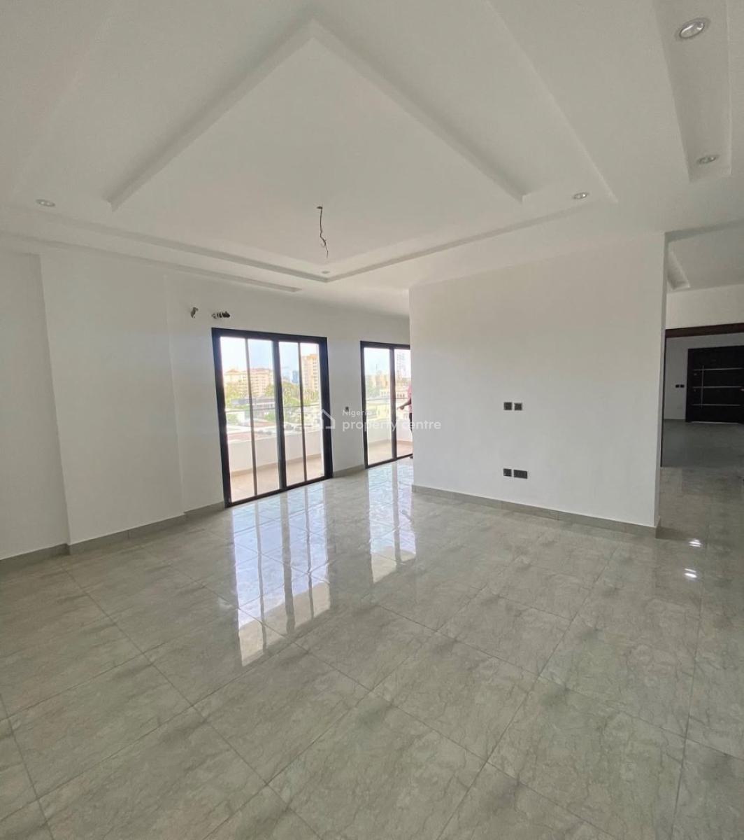 New 4 Bedroom Apartment on Second Floor of Serviced Block, Near Banana Island, Ikoyi, Lagos, Flat / Apartment for Rent