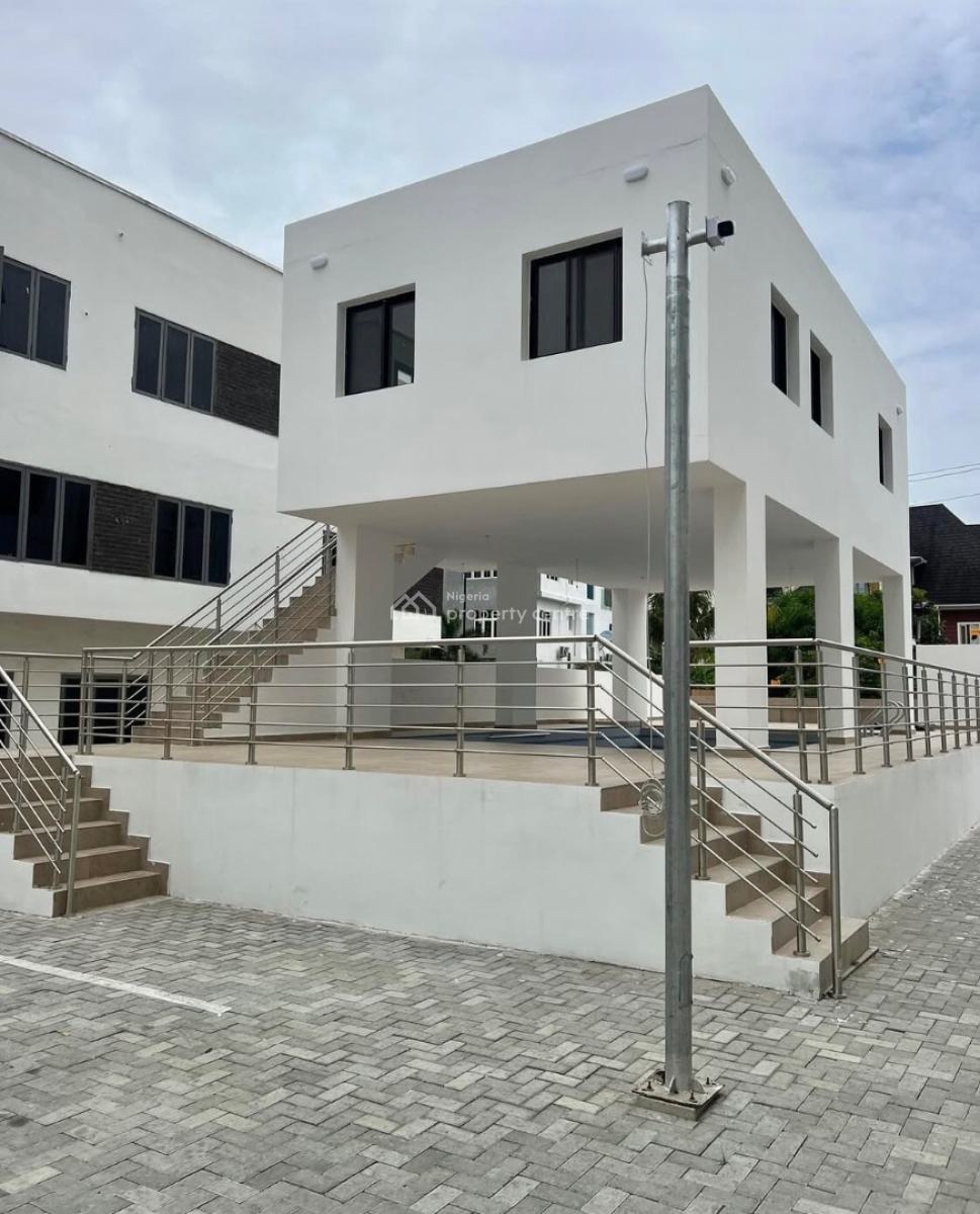 New 4 Bedroom Apartment on Second Floor of Serviced Block, Near Banana Island, Ikoyi, Lagos, Flat / Apartment for Rent
