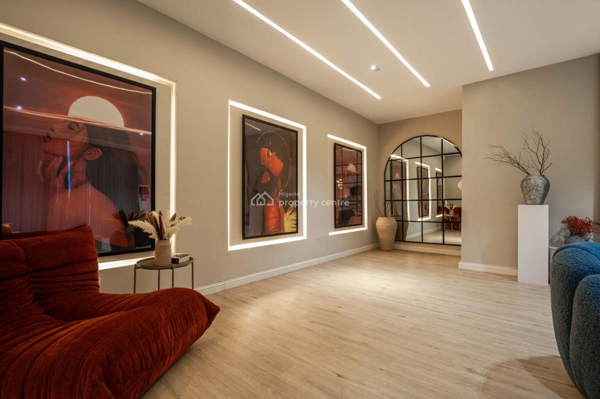 Stylish & Stunning 2 Bedroom Retreat with Pool & Shades of Cozy Living, Lekki Phase 1, Lekki, Lagos, Flat / Apartment Short Let