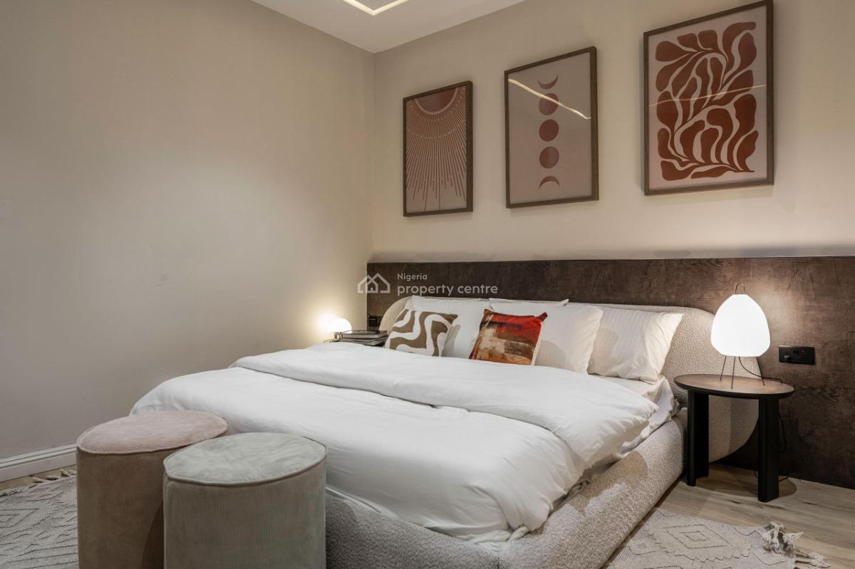 Stylish & Stunning 2 Bedroom Retreat with Pool & Shades of Cozy Living, Lekki Phase 1, Lekki, Lagos, Flat / Apartment Short Let