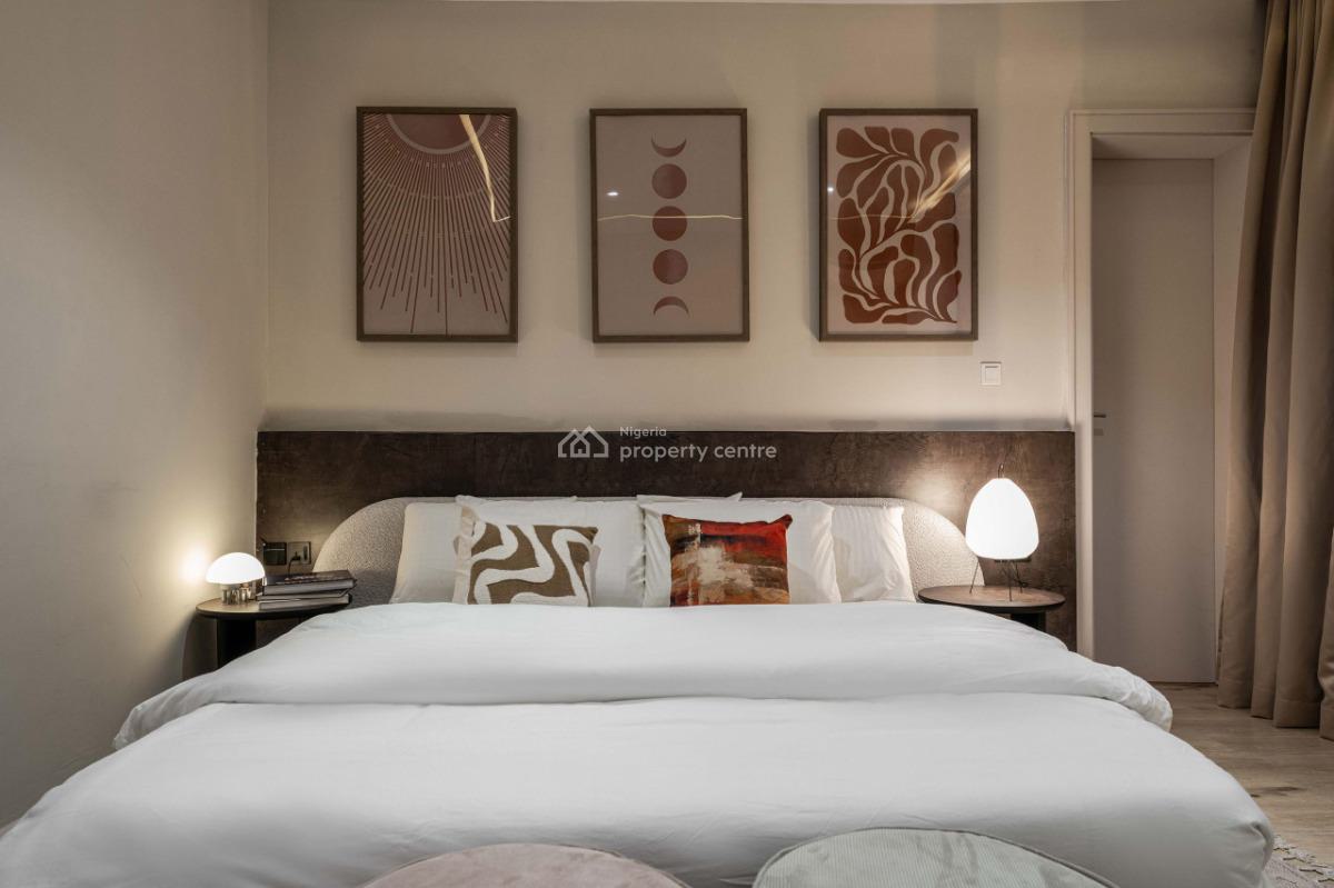 Stylish & Stunning 2 Bedroom Retreat with Pool & Shades of Cozy Living, Lekki Phase 1, Lekki, Lagos, Flat / Apartment Short Let