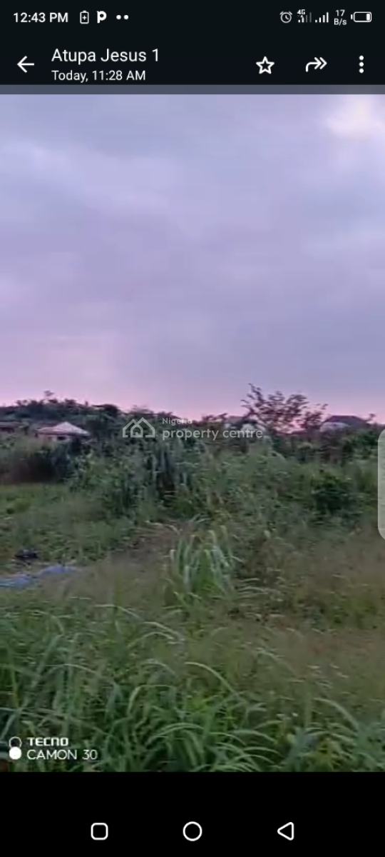 Ploi of Land at Olowotedo, Less Than 10 Minutes Drive From Berger, Olowotedo Bus Stop, Ibafo, Ogun, Residential Land for Sale