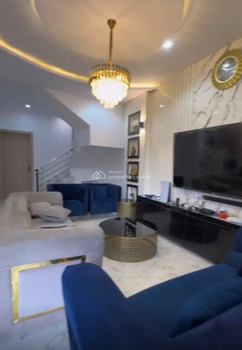 Fully Furnished 4-bedroom Semi Detached Duplex, Second Toll Gate, Lekki Phase 2, Lekki, Lagos, Semi-detached Duplex for Rent