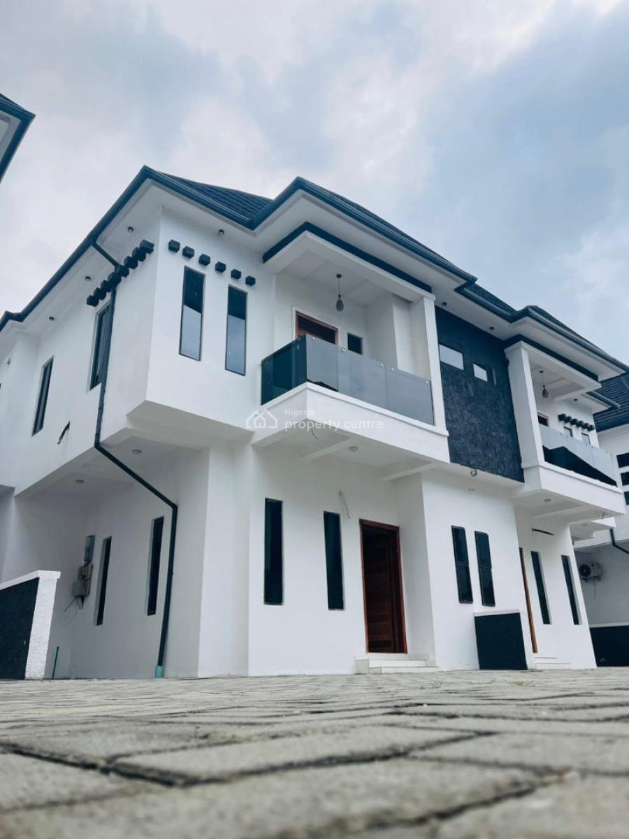 4 Bedroom Semi Detached with Bq Open Compound., Ikota, Lekki, Lagos, Semi-detached Duplex for Sale