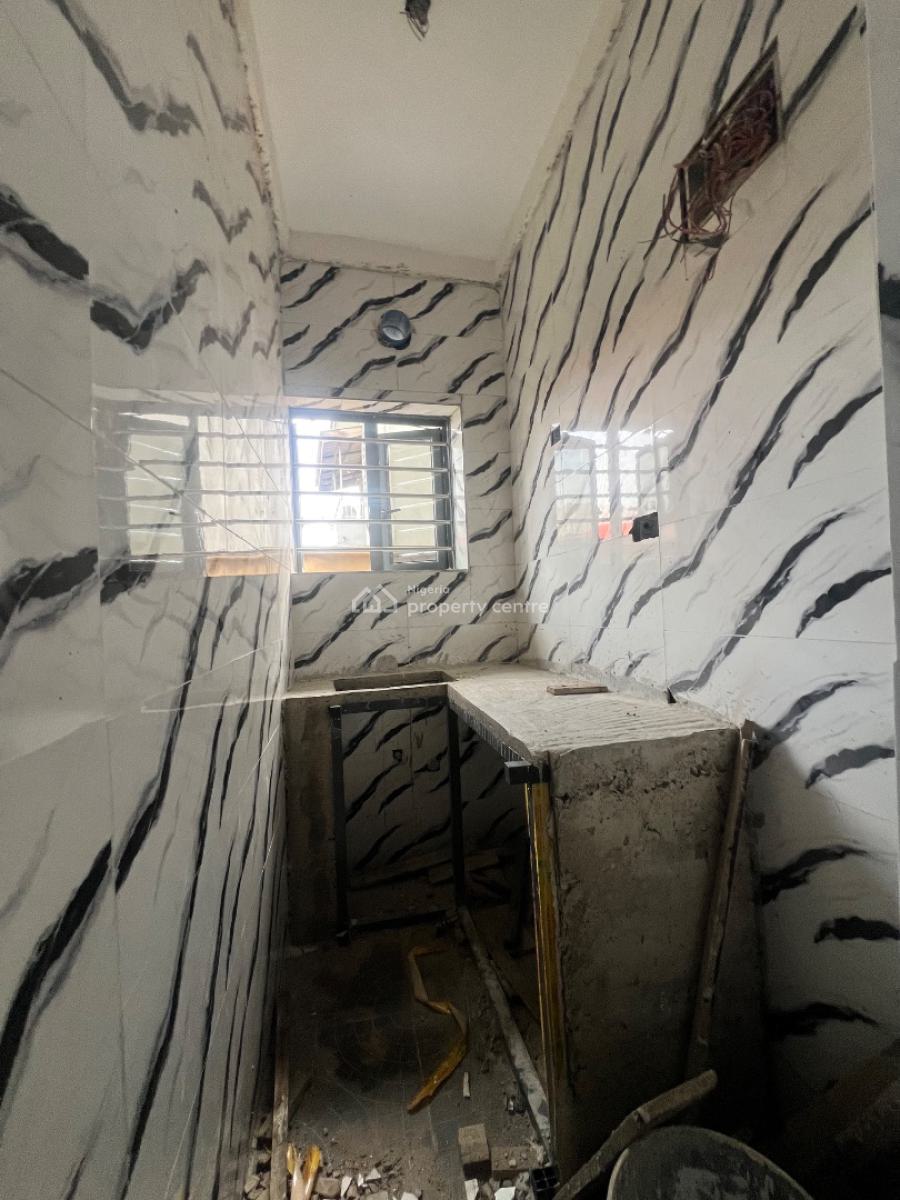 Newly Built Spacious 1 Bed Apartment, Sawmill, Gbagada, Gbagada, Lagos, Mini Flat (room and Parlour) for Rent