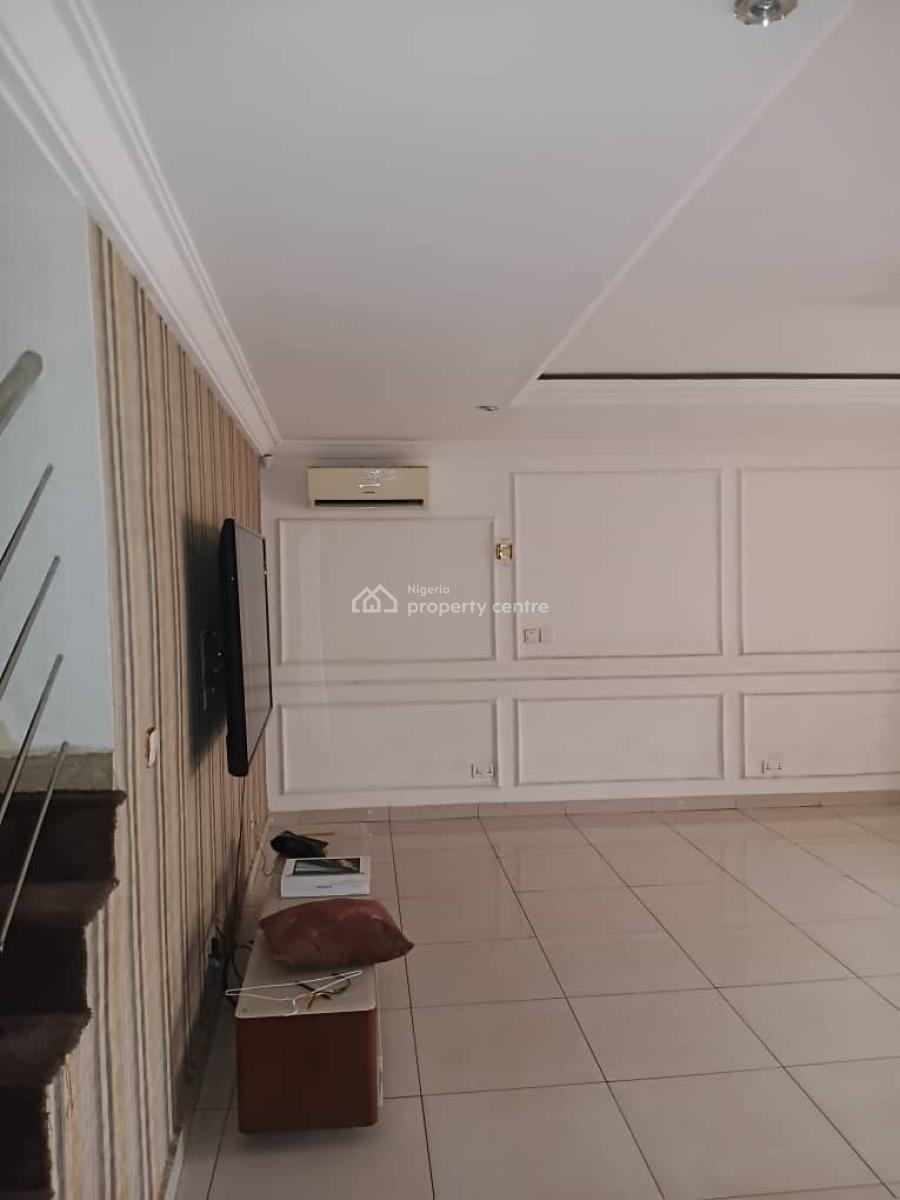 Lovely and Spacious Partially Furnished 4 Bedroom with a Bq, Opebi, Ikeja, Lagos, Terraced Duplex for Rent