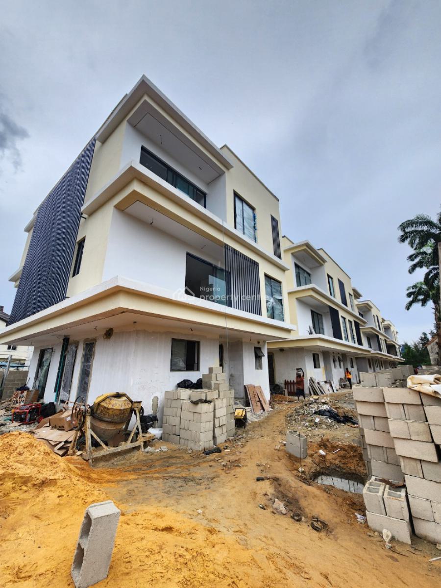 Luxury 5 Bedroom Detached Duplex with Bq & Pool in a Secured Estate, Ikoyi, Lagos, Detached Duplex for Sale