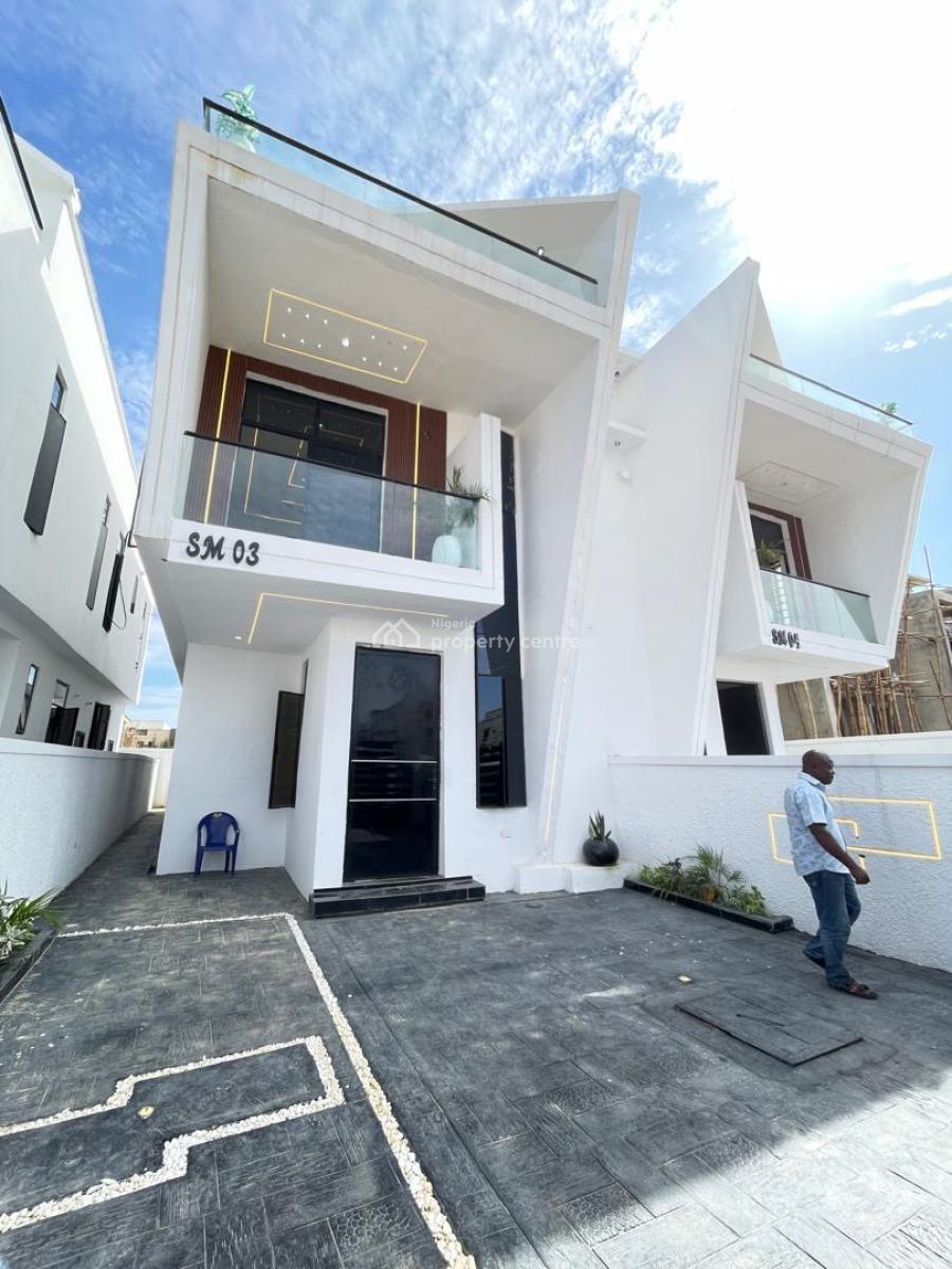 Luxury 4 Bedroom Home with Bq, Ikota, Lekki, Lagos, Semi-detached Duplex for Sale