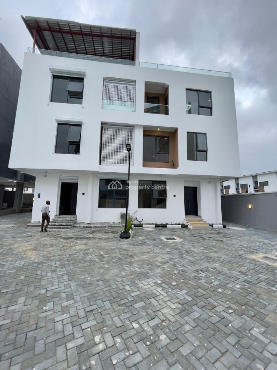 2 Units of Brand New Fully Serviced 5-bedroom Maisonette with 1 Room Bq, Off Fatai Arobieke Street, Lekki Phase 1, Lekki, Lagos, Block of Flats for Sale