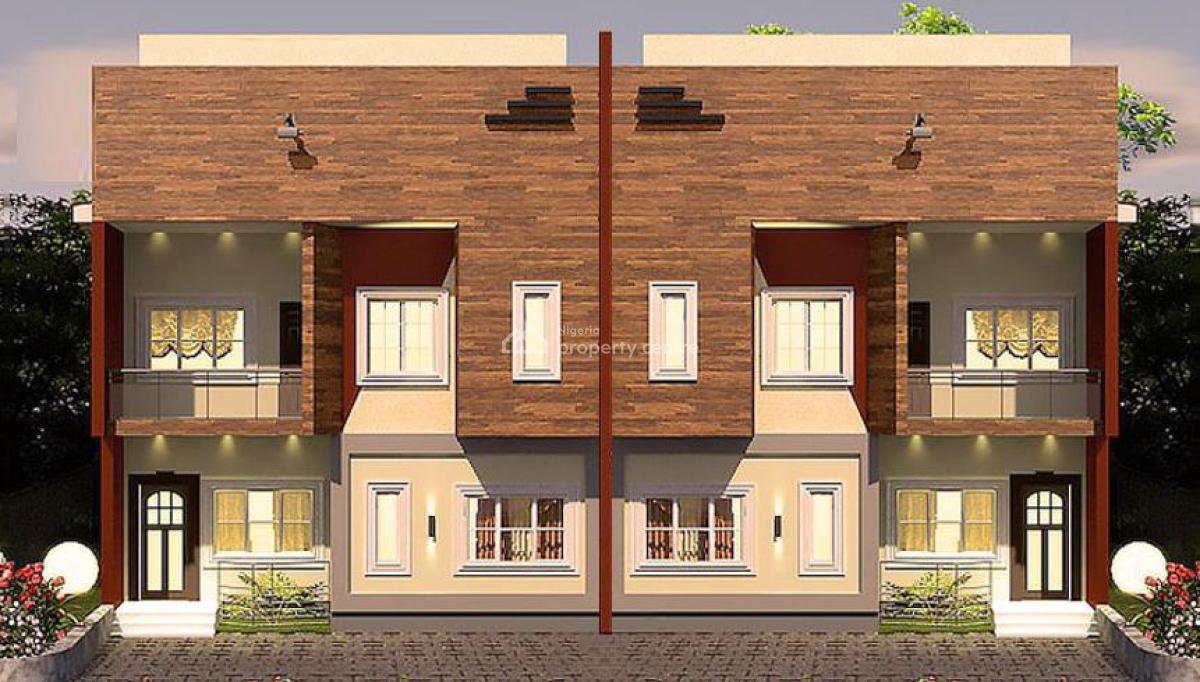 4 Bedroom Semi-detached Duplex, The Country Home, Behind Mobil Station, Few Minutes From The Airport R, Kuje, Abuja, Semi-detached Duplex for Sale
