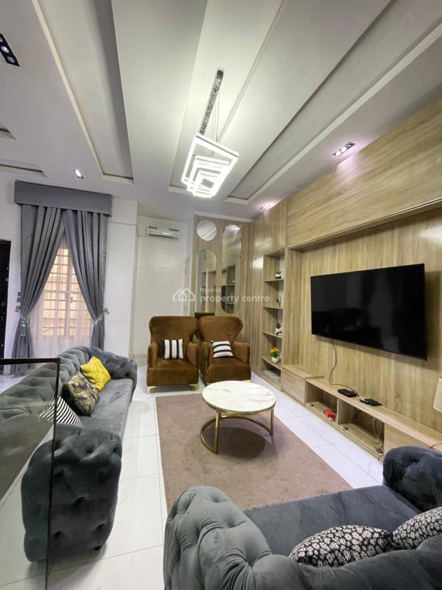 4 Bedroom Fully Furnished Duplex with Bq, Pool, Inverter, Ac., Ikota, Lekki Phase 2, Lekki, Lagos, Detached Duplex for Rent