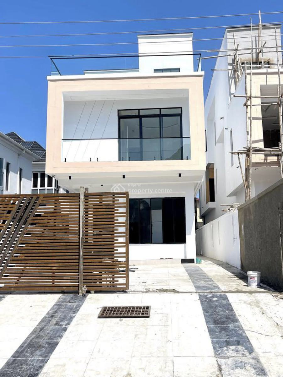 Spacious 5 Bedroom Fully Detached House with Pool, Ologolo, Lekki, Lagos, Detached Duplex for Sale