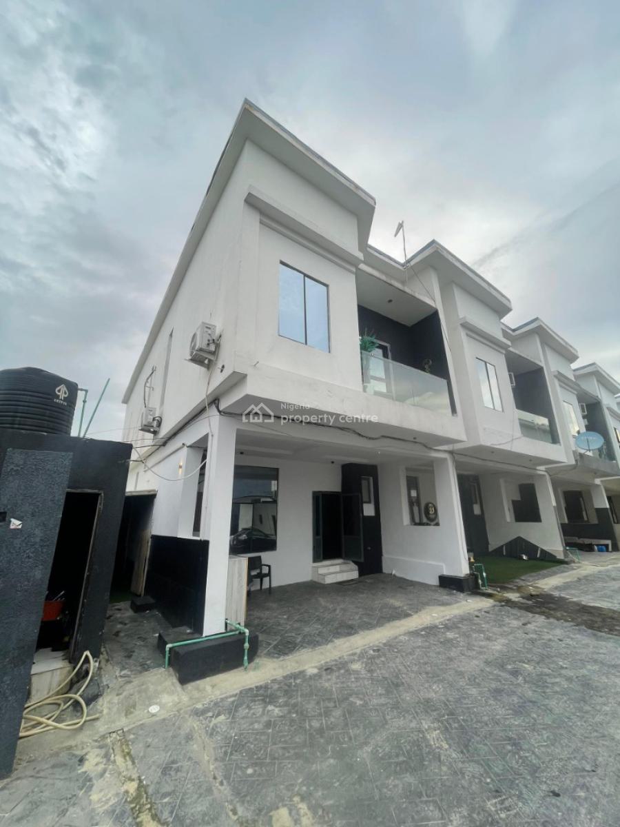 Beautiful 3 Bedrooms Terraced Duplex with Relaxation Spot, Lekki Palm City, Ajah, Lagos, Terraced Duplex for Rent