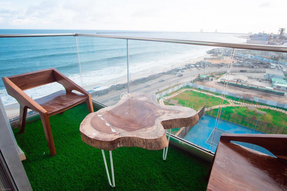 Luxurious Furnished 2-bedroom Apartment (9th Floor, Ocean View), Lekki Right, Lekki Phase 1, Lekki, Lagos, Flat / Apartment for Rent