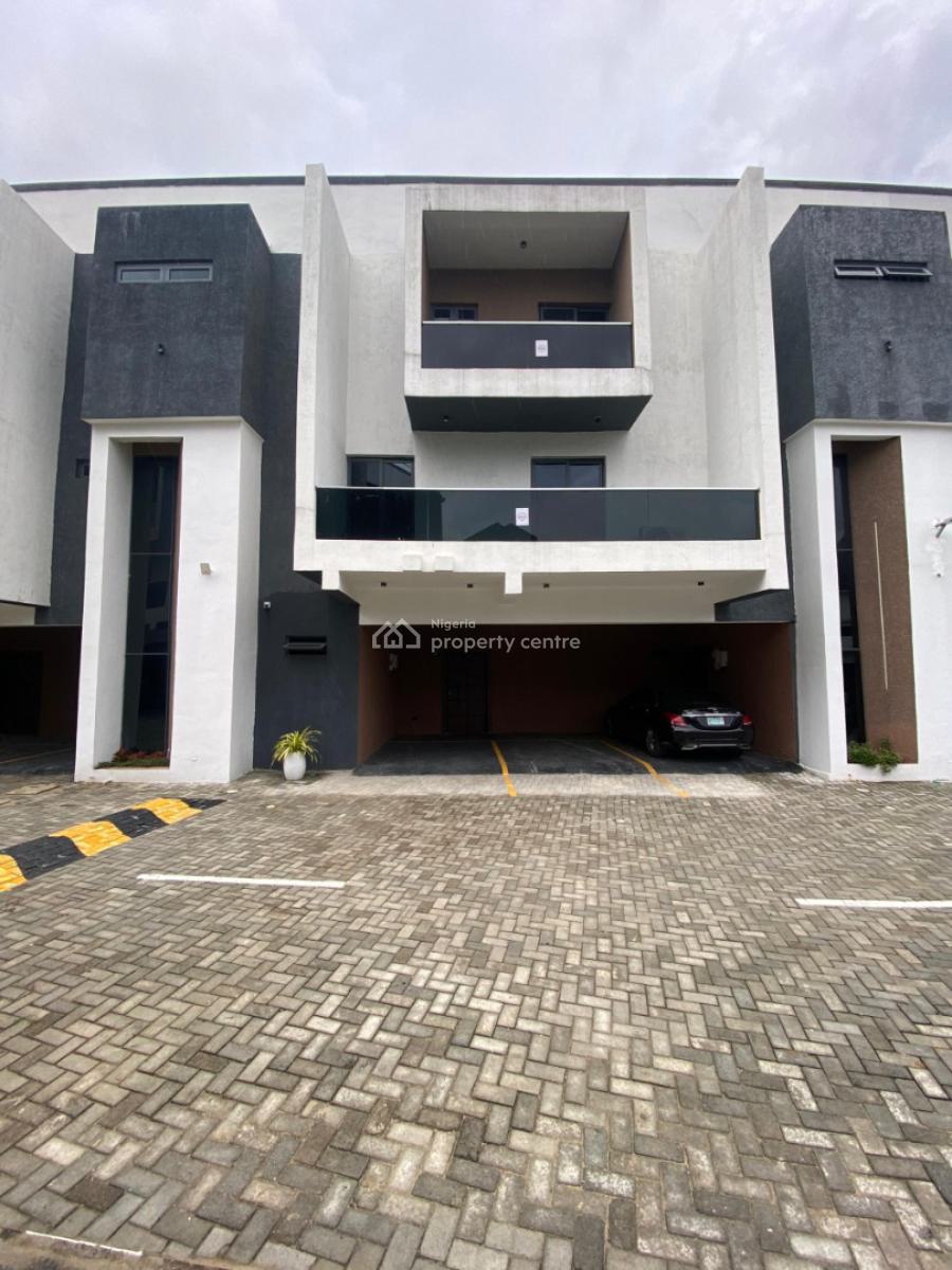 4 Bedroom Maisonette with Bq,swimming Pool,playground & Cinema, Ikate, Lekki, Lagos, Terraced Duplex for Sale