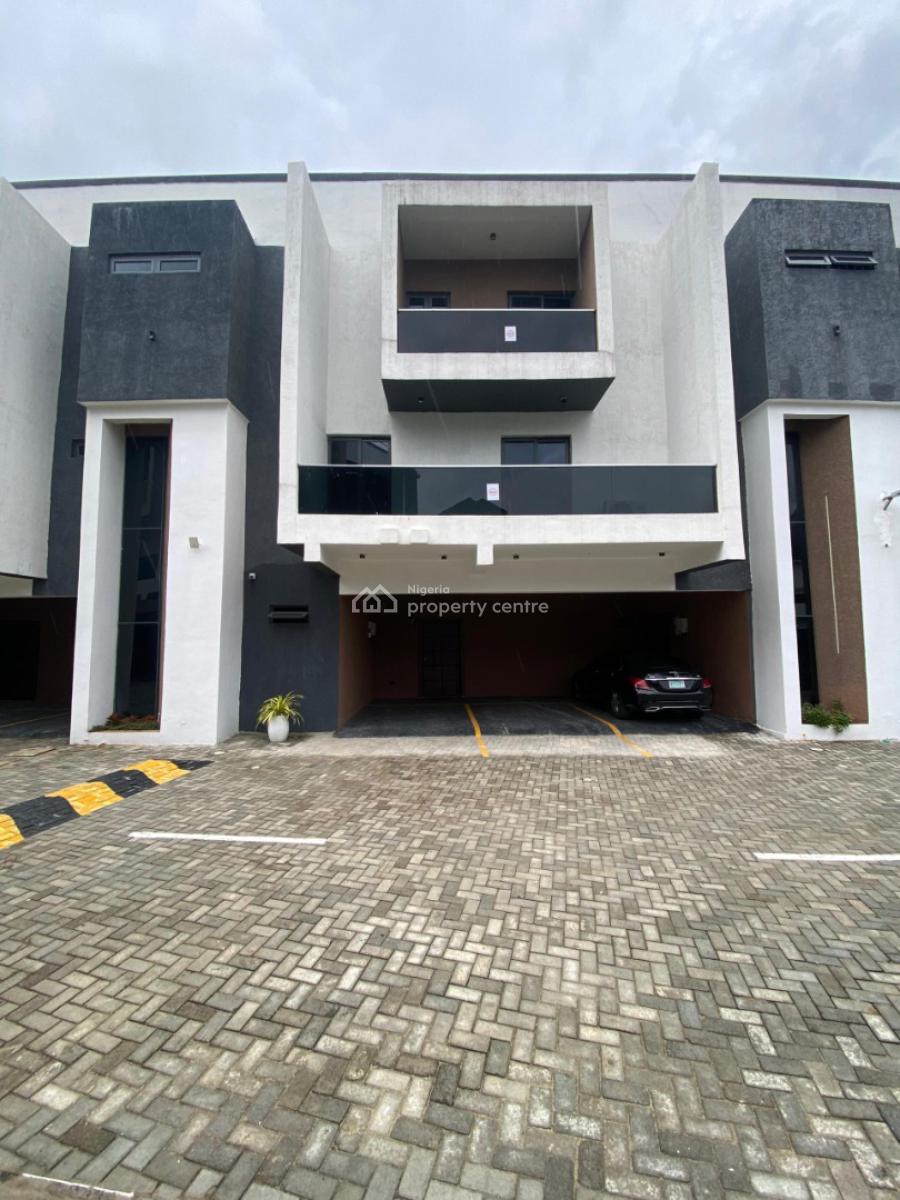 4 Bedroom Maisonette with Bq,swimming Pool,playground & Cinema, Ikate, Lekki, Lagos, Terraced Duplex for Sale