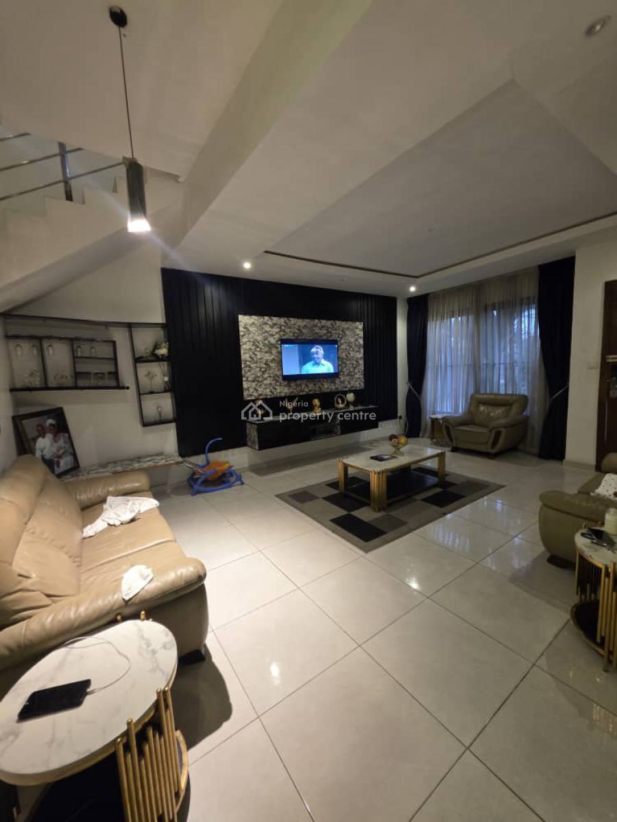Specious 4bedroom Terrace Duplex with Bq, Osapa Behind Shoprite, Osapa, Lekki, Lagos, House for Rent