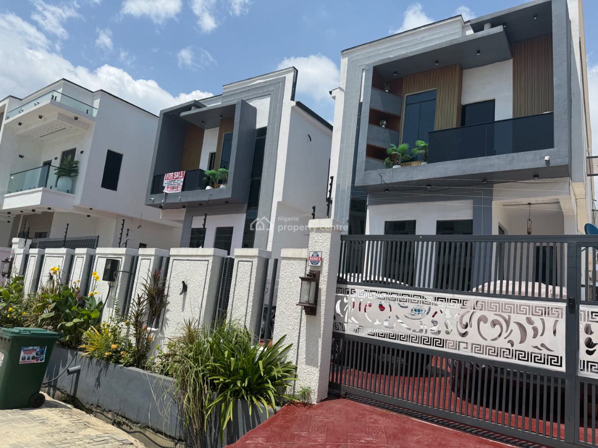 5 Bedroom Fully Deatched  Duplex with Swimming Pool for Distress, Lekki Palm Estate, Ajah, Lagos, Detached Duplex for Sale