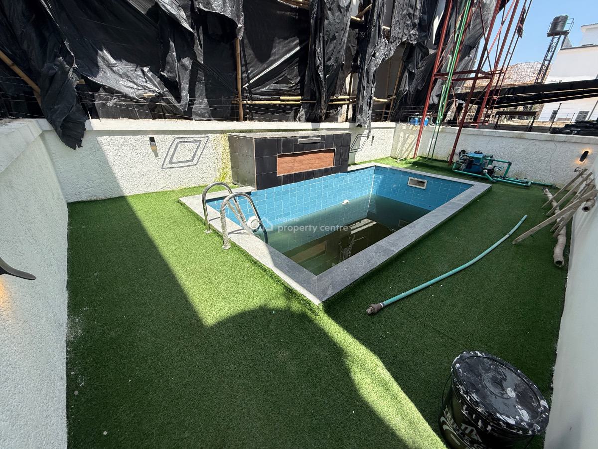 5 Bedroom Fully Deatched  Duplex with Swimming Pool for Distress, Lekki Palm Estate, Ajah, Lagos, Detached Duplex for Sale