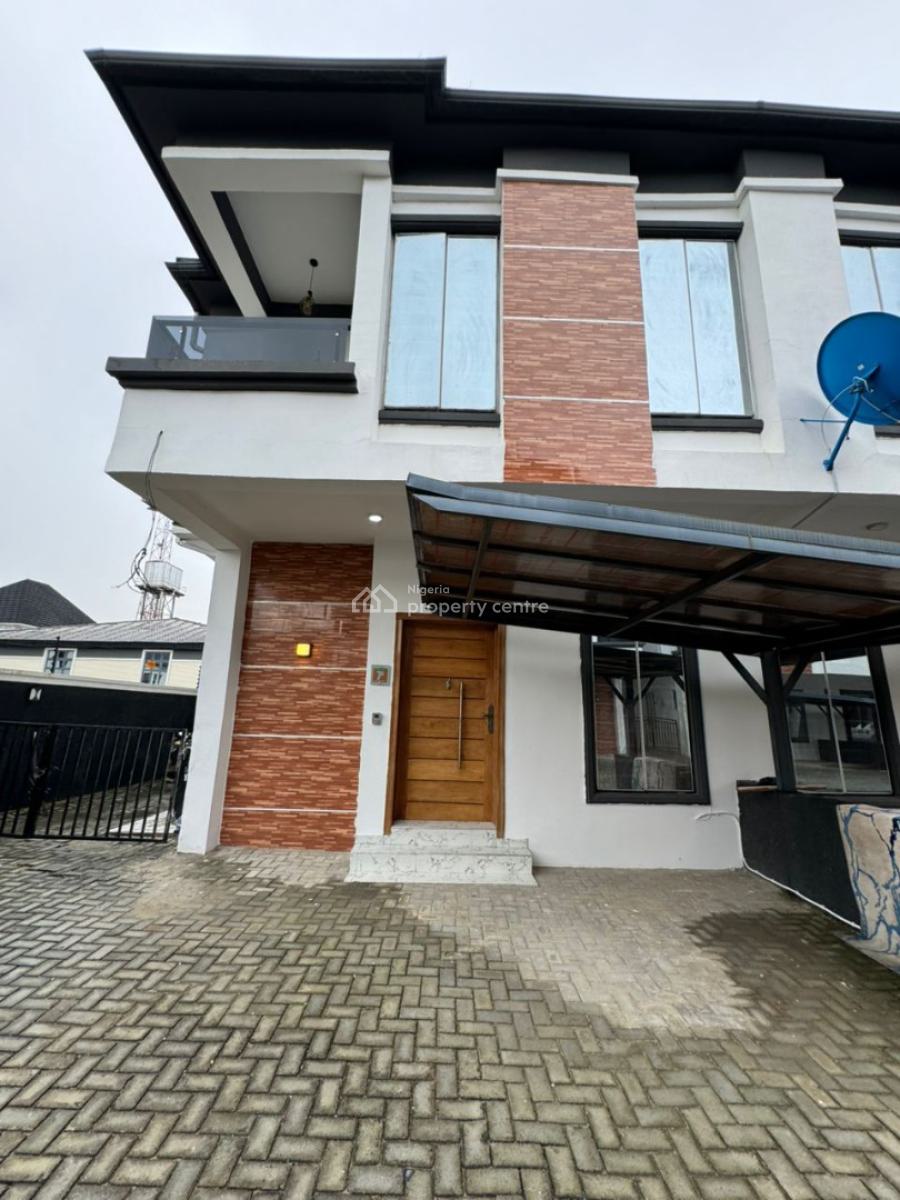 4 Bedrooms Fully Furnished Semi Detached Duplex, Orchid Road, Lekki, Lagos, Semi-detached Duplex for Rent