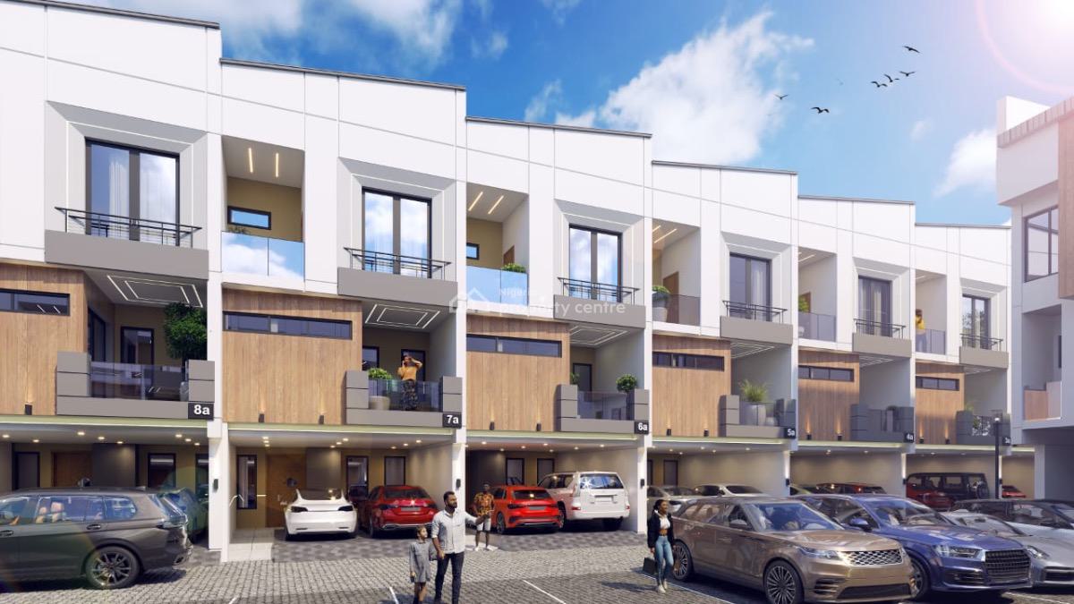 Luxury 4 Bedroom Terrace Duplex with a Bq & Pool, Yaba Lagos, Yaba, Lagos, Terraced Duplex for Sale