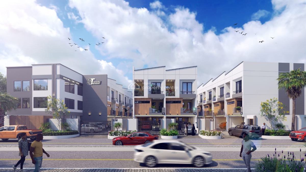 Luxury 4 Bedroom Terrace Duplex with a Bq & Pool, Yaba Lagos, Yaba, Lagos, Terraced Duplex for Sale