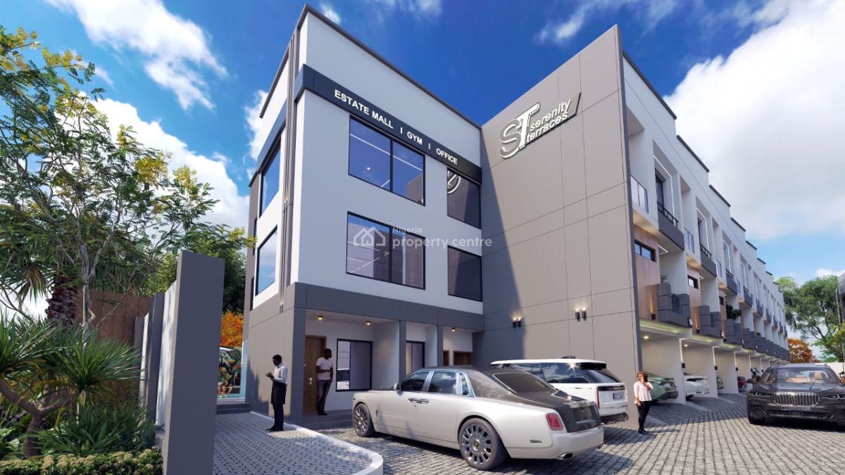 Luxury 4 Bedroom Terrace Duplex with a Bq & Pool, Yaba Lagos, Yaba, Lagos, Terraced Duplex for Sale