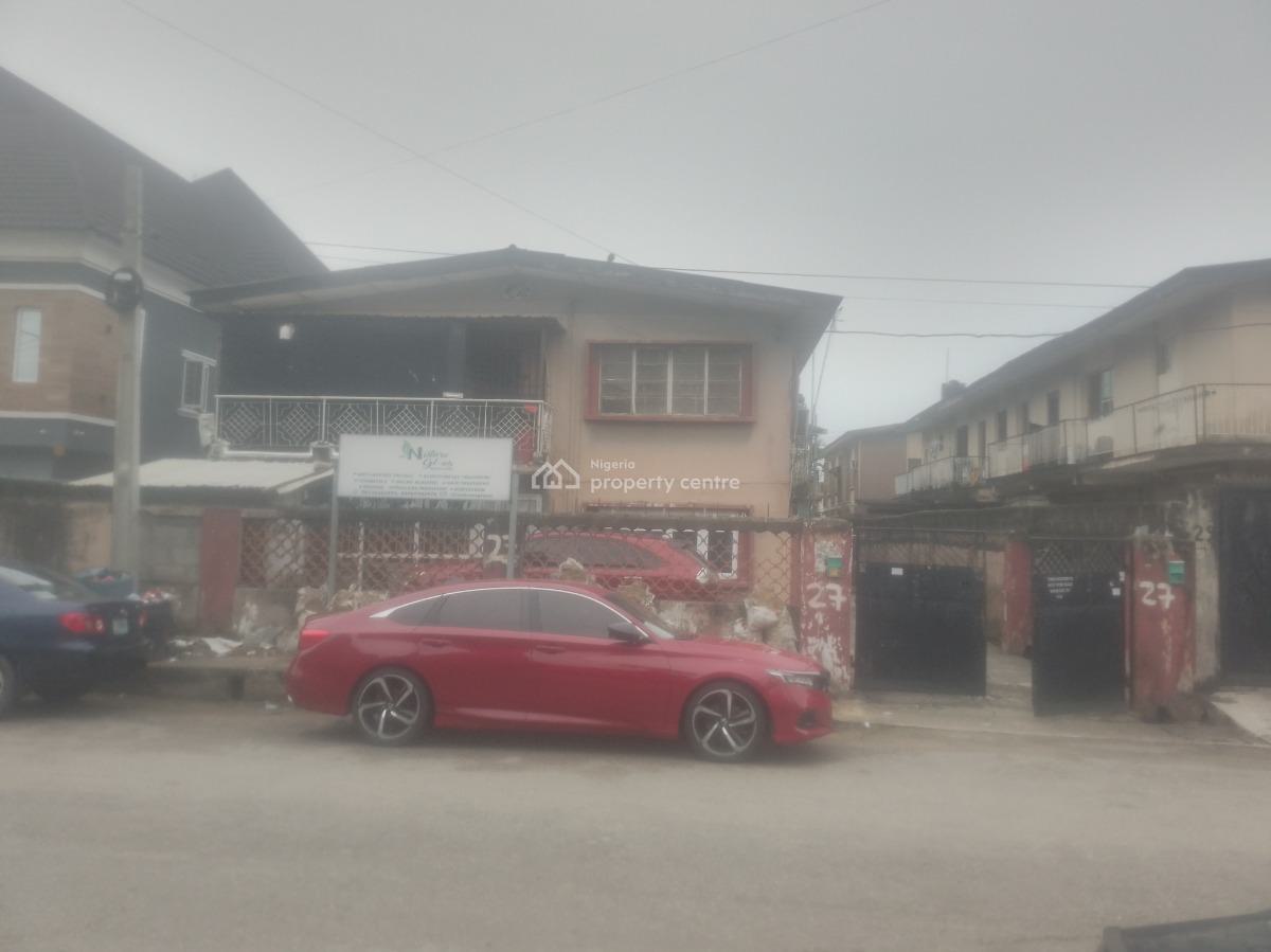 Block of 4 Flat of 3 Bedroom Flat, Off  Bode Thomas, Surulere, Lagos, Block of Flats for Sale