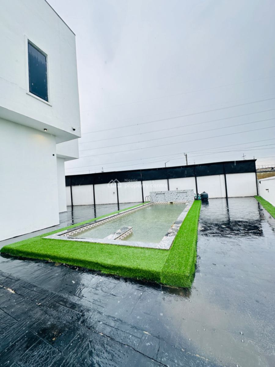 Contemporary 5 Bedrooms Detached Duplex with Pool, Cinema, Rooftop, Royal Garden Estate, Lekki, Lagos, Detached Duplex for Sale