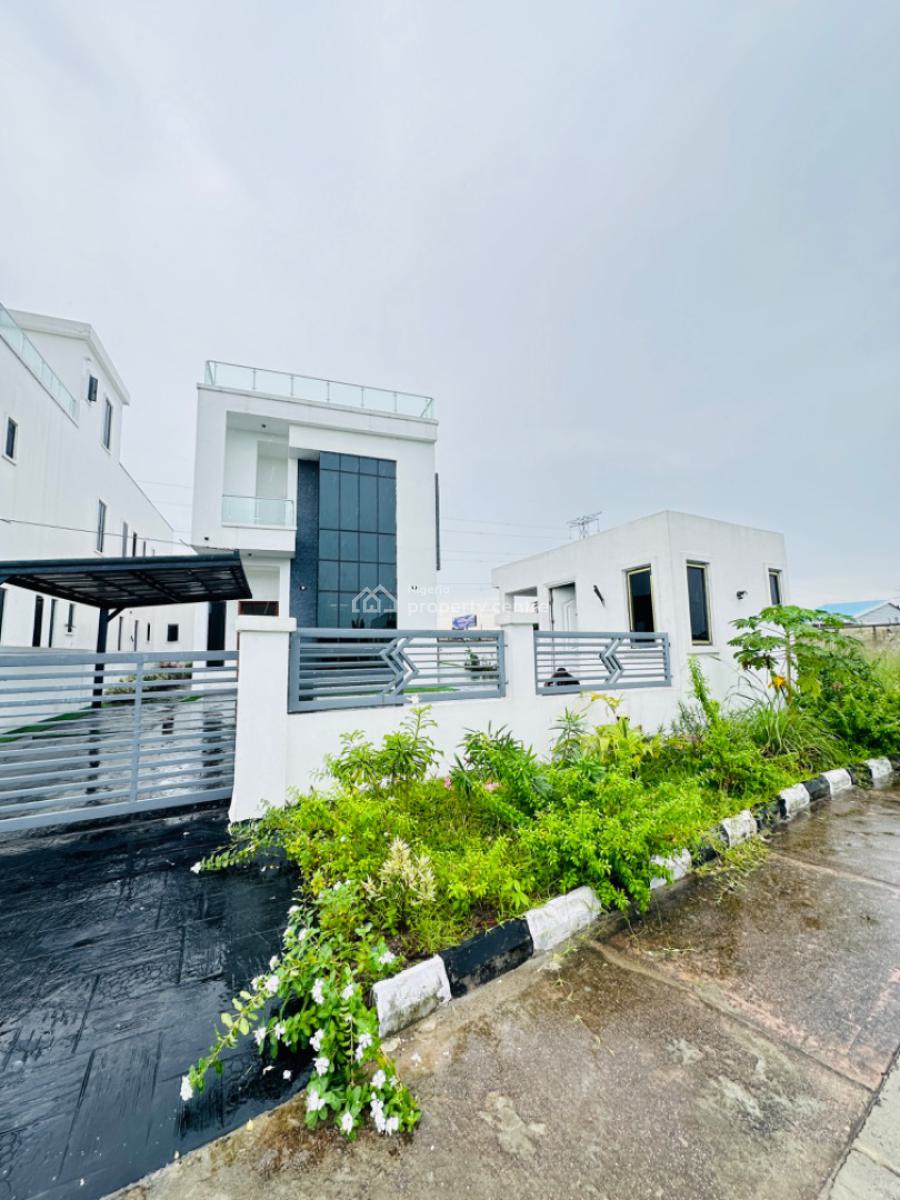 Contemporary 5 Bedrooms Detached Duplex with Pool, Cinema, Rooftop, Royal Garden Estate, Lekki, Lagos, Detached Duplex for Sale