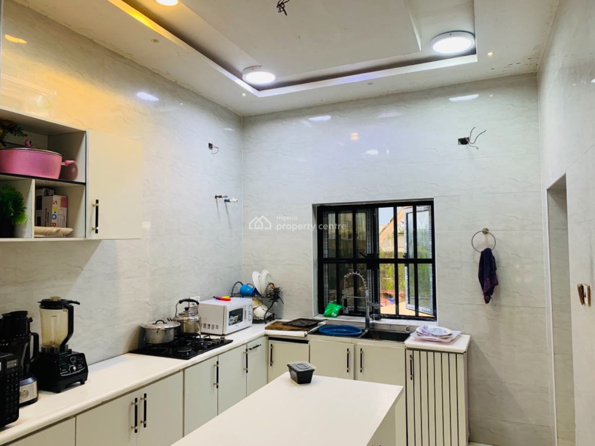 a Newly Built 4 Bedroom Detached House with a Service Quarter, at Sars Road, Port Harcourt, Rivers, Detached Duplex for Rent