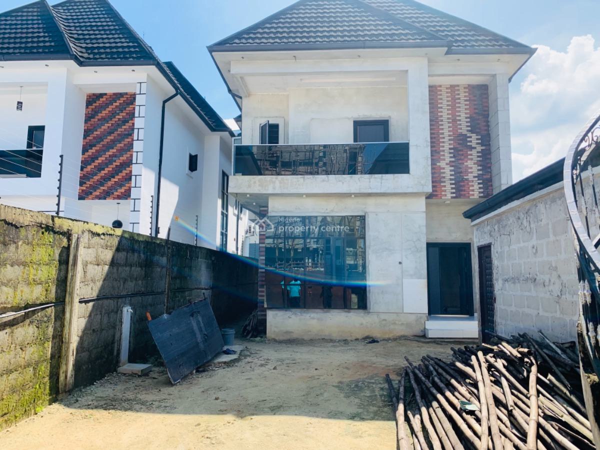 a Newly Built 4 Bedroom Detached House with a Service Quarter, at Sars Road, Port Harcourt, Rivers, Detached Duplex for Rent