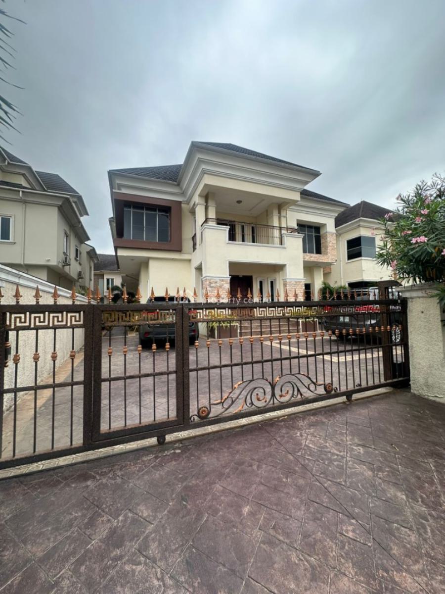 Lovely 6 Bedroom Mansion with a Pool and Cinema, Pinnocck Beach Estate, Osapa London, Lekki, Lagos, Detached Duplex for Sale