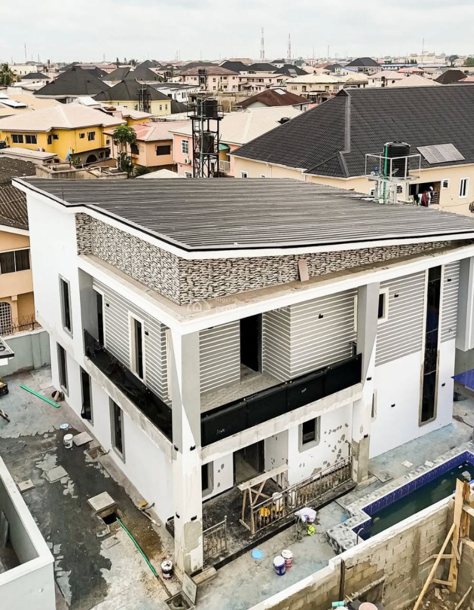 Luxuriously Built 5 Bedroom Fully Detached Duplex Plus Bq and Security, Gbagada, Lagos, Detached Duplex for Sale