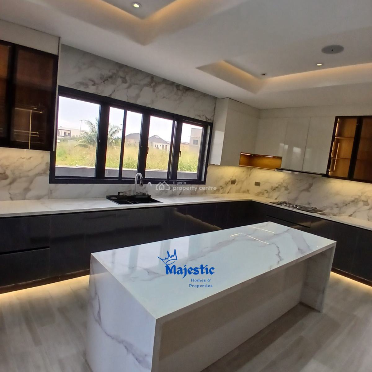 a Magnificent Duplex, W/ Swimming Pool, Cinema & Bq in a Plush Estate, Royal Garden Estate, Ajah, Lagos, Detached Duplex for Sale