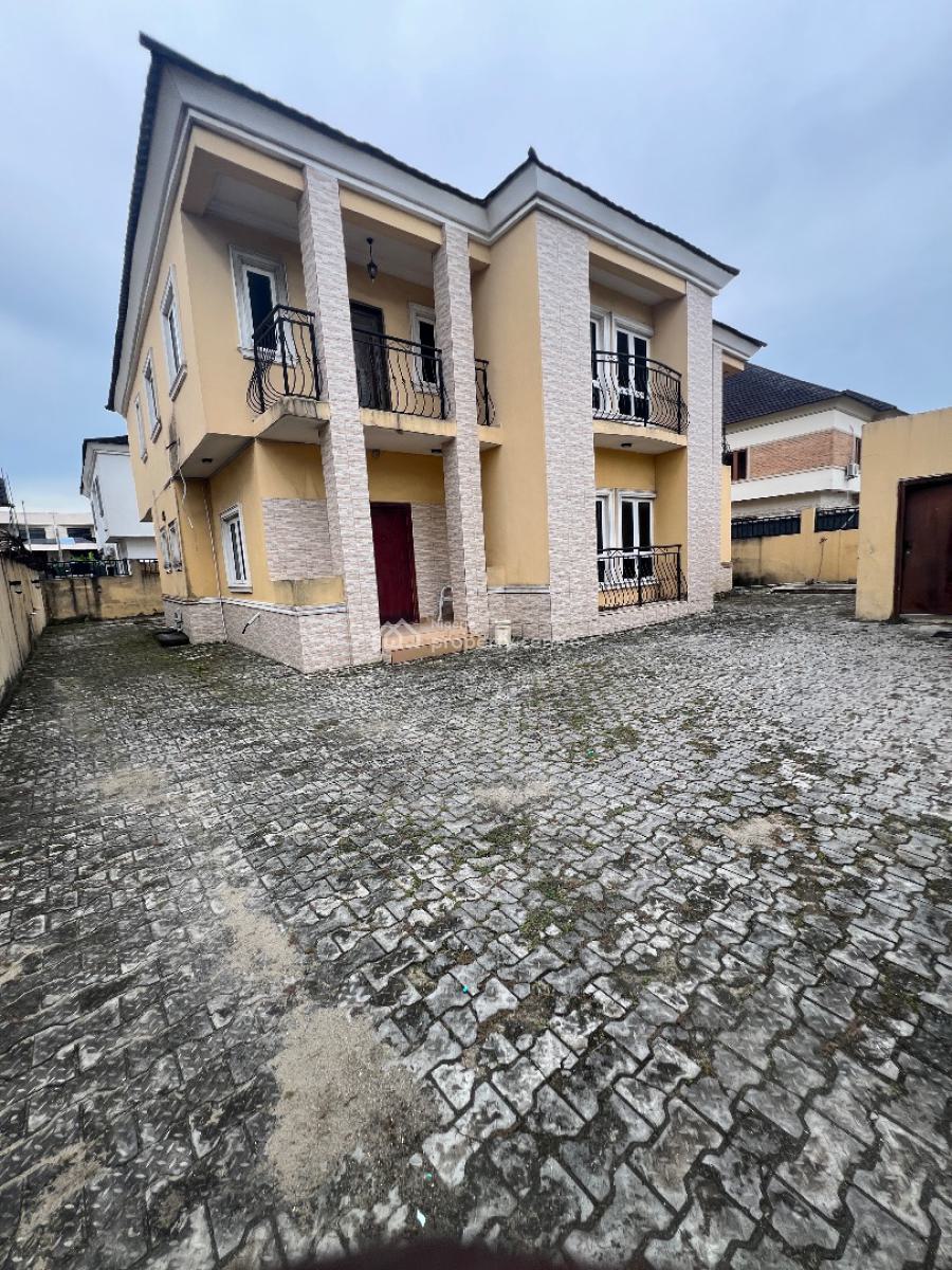 4bedroom Detached Home with Bq at Lekki Phase 1, Off Admiralty Way Lekki Phase 1, Lekki Phase 1, Lekki, Lagos, Detached Duplex for Rent