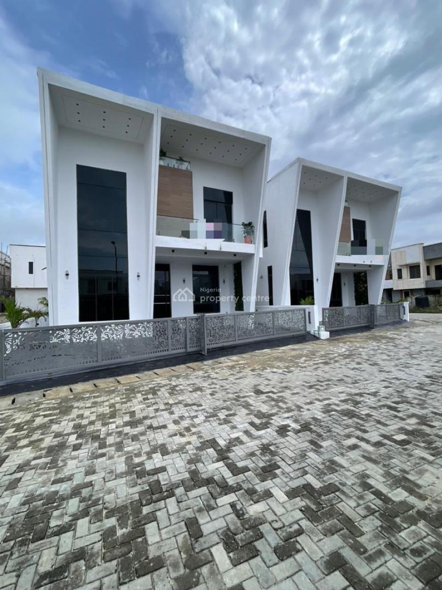 5 Bedroom Detached Duplex with a Sublime Finish , Pool, Bq, Chevron Toll Gate,after The  Lekki Conservation, Lekki, Lagos, Detached Duplex for Sale