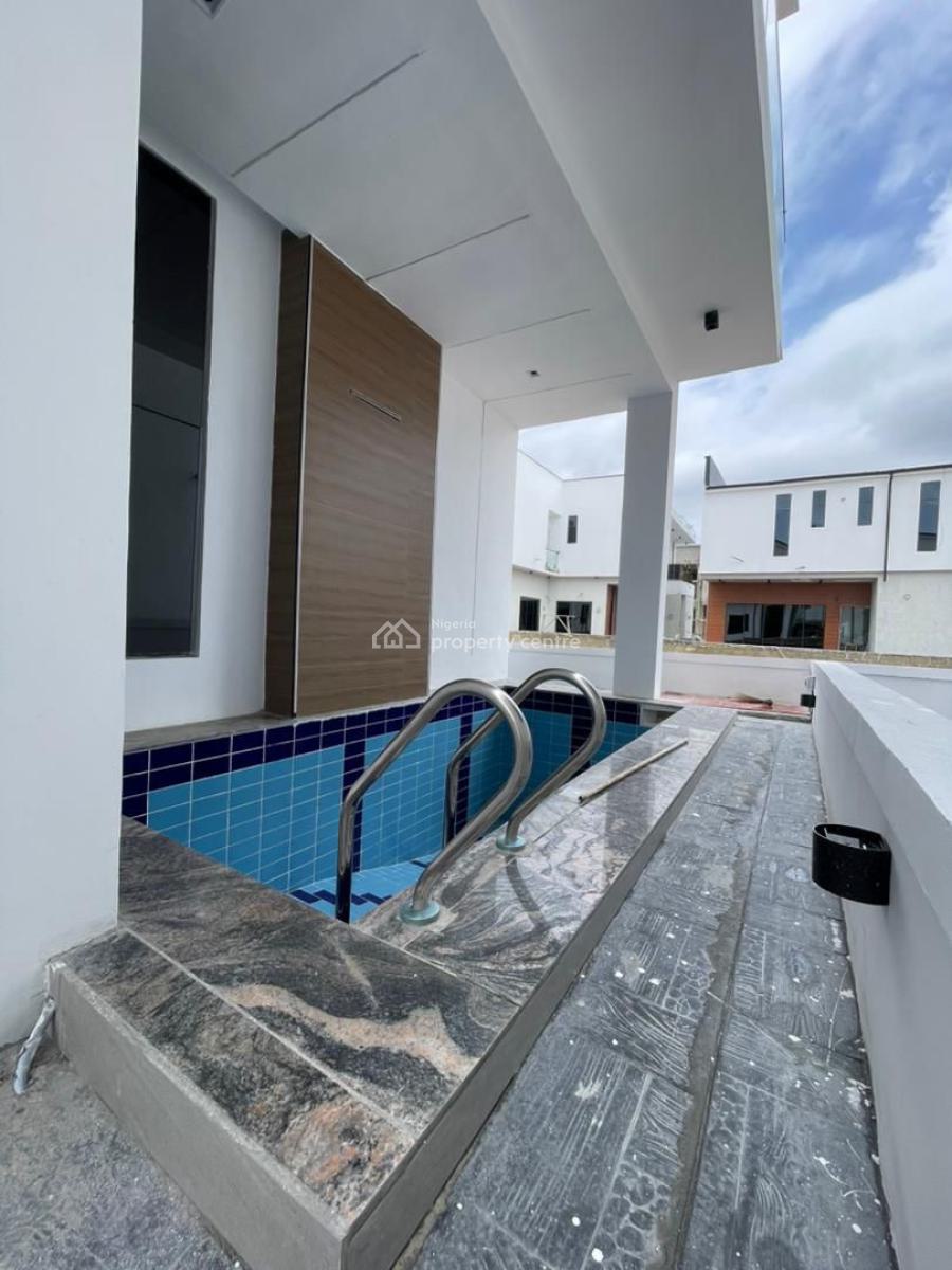 5 Bedroom Detached Duplex with a Sublime Finish , Pool, Bq, Chevron Toll Gate,after The  Lekki Conservation, Lekki, Lagos, Detached Duplex for Sale