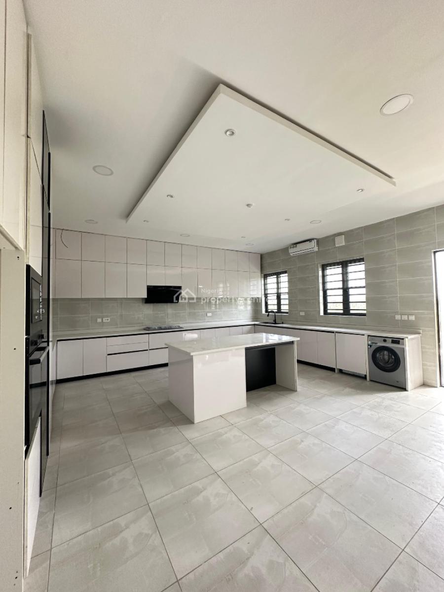 The Most Affordable Luxury 4 Bedroom Detached Duplex in Cowrie Creek, Contemporary Spacious 4 Bedroom Semi-detached Duplex with Bq, Rooftop, Ikate, Lekki, Lagos, Semi-detached Duplex for Sale