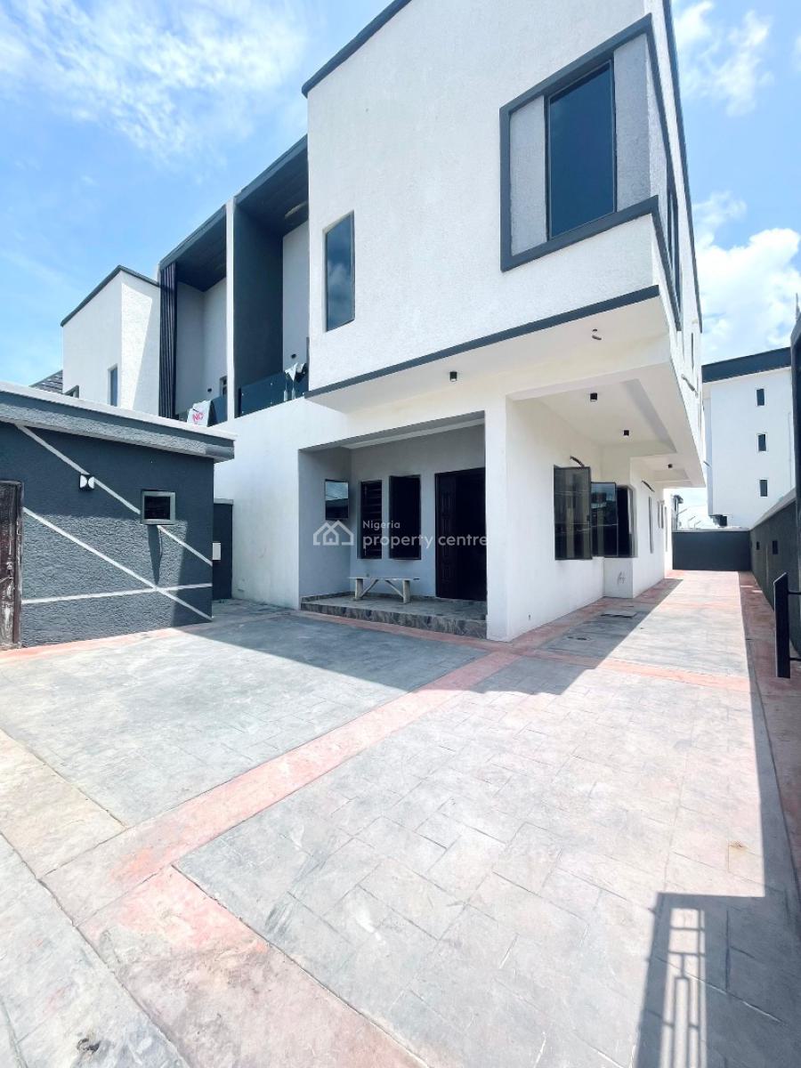 Expertly Crafted 4 Bedroom Semi Detached Duplex with Bq, Features a Large Compound Space , Spacious En-suite Rooms , Bq, Ajah, Lagos, Semi-detached Duplex for Sale