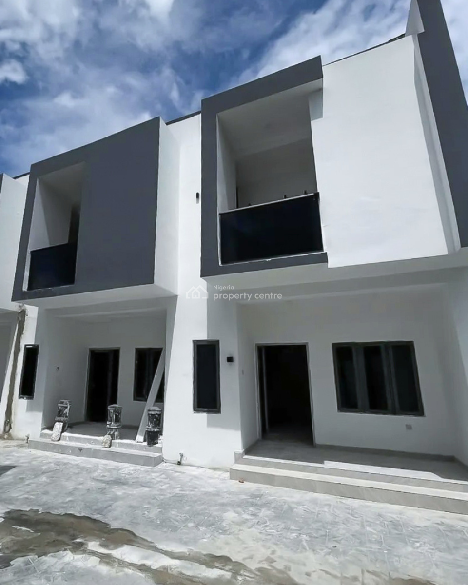 3 Units of 2 Bedroom Duplexes & 1 Unit of 1 Bedroom Duplex, Rumuosi, Port Harcourt, Rivers, Terraced Duplex for Sale