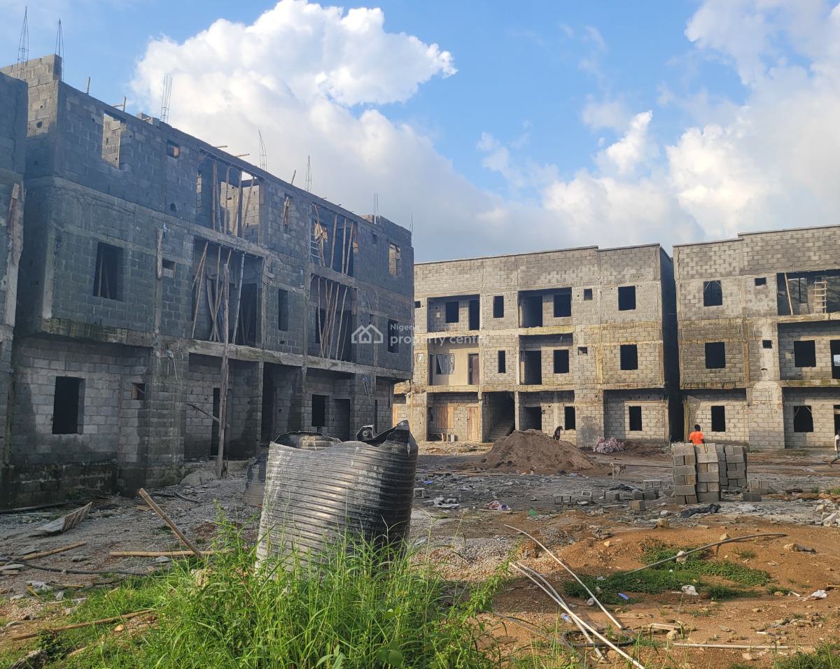 Solidly Built 3bedroom Carcass Block of Flats, F01 Kubwa, Kubwa, Abuja, Flat / Apartment for Sale