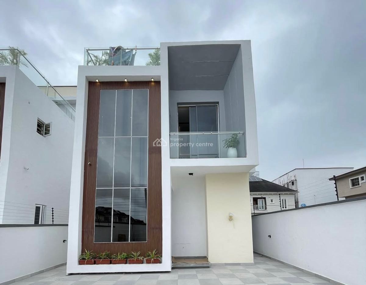 5 Bedroom Detached Duplex with Bq, Chevron, Lekki, Lagos, Detached Duplex for Sale