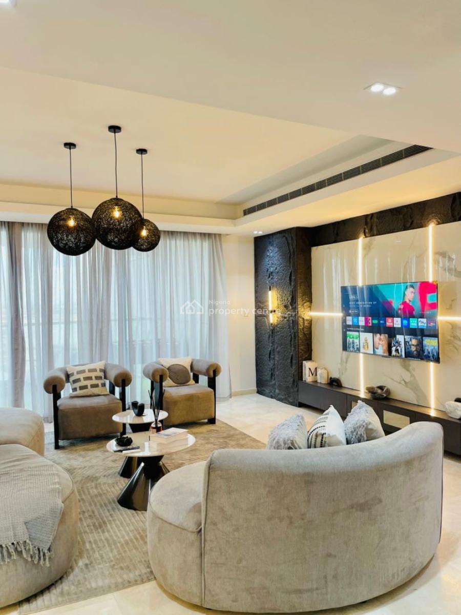 The Opulent black Pearl 4-bedroom Penthouse in Eko Atlantic City, Victoria Island (vi), Lagos, Flat / Apartment Short Let